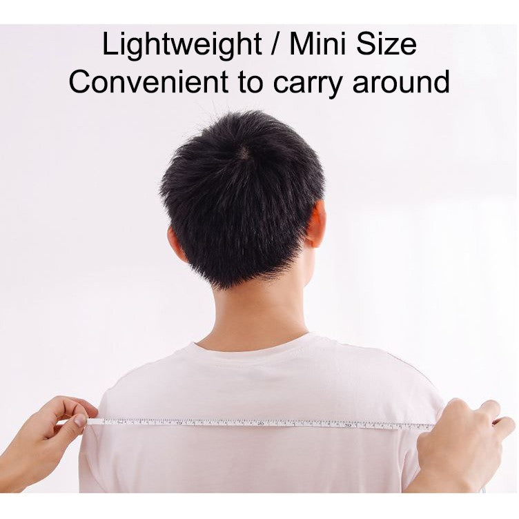 Tiny Retractable Tape Measure (1.5m/5ft) - Portable for Travel & DIY